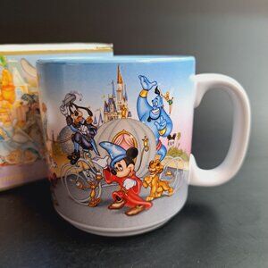 Walt Disney World Cup Mug 25th Anniversary-It's Time to Remember the Magic 1996